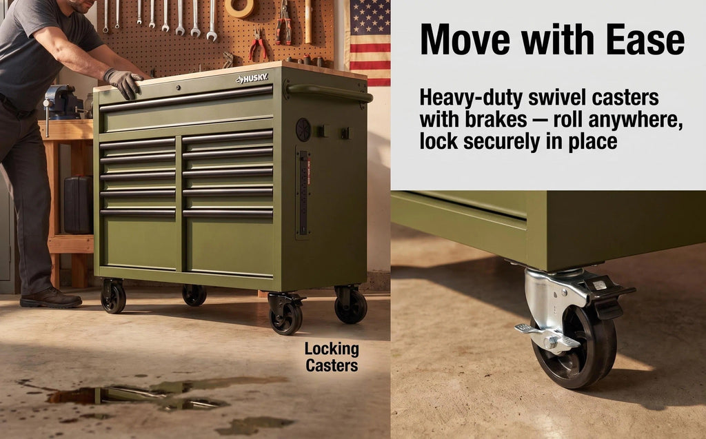 Heavy‑Duty Rolling Tool Chest