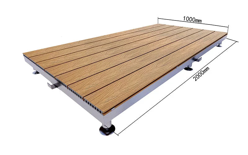 Adjustable Support WPC Deck Tiles