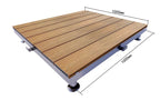 Adjustable Support WPC Deck Tiles