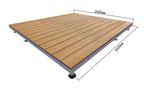 Adjustable Support WPC Deck Tiles