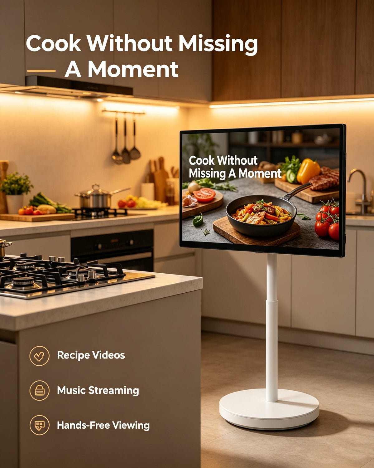 🎉2026 Anniversary Sale | 4K Ultra‑HD Portable Smart TV For Home & Outdoor