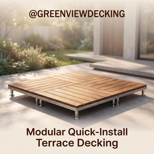 Adjustable Support WPC Deck Tiles