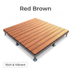 Adjustable Support WPC Deck Tiles