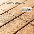Adjustable Support WPC Deck Tiles