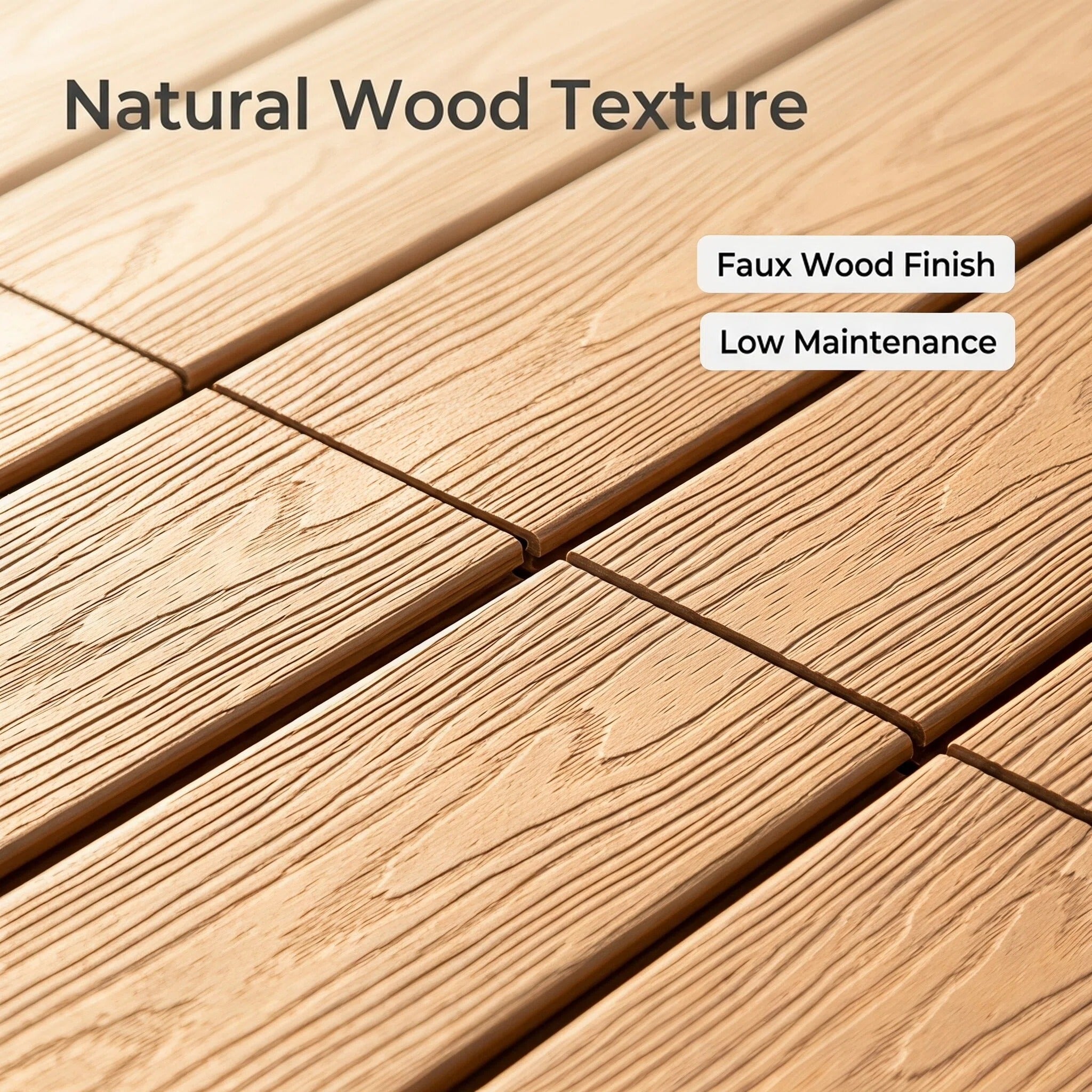 Adjustable Support WPC Deck Tiles