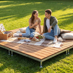 Adjustable Support WPC Deck Tiles