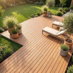 Adjustable Support WPC Deck Tiles